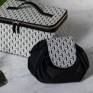Round Drawstring Bag | JLB Collection | White