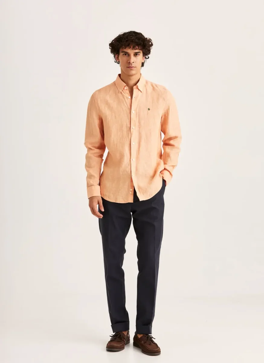 Douglas Linen Shirt - Classic Fit - Bild 9