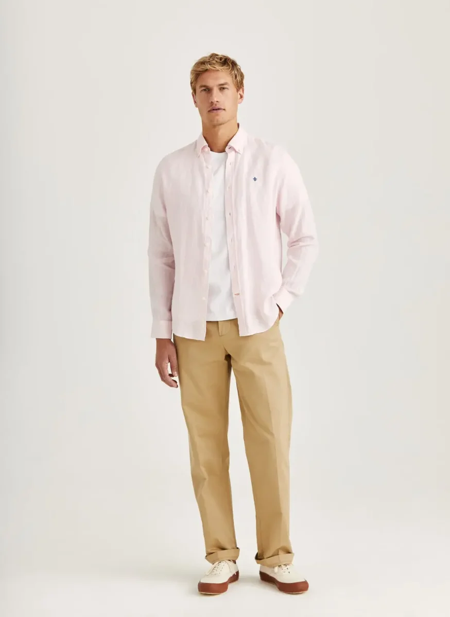 Douglas Linen Shirt - Classic Fit - Bild 3