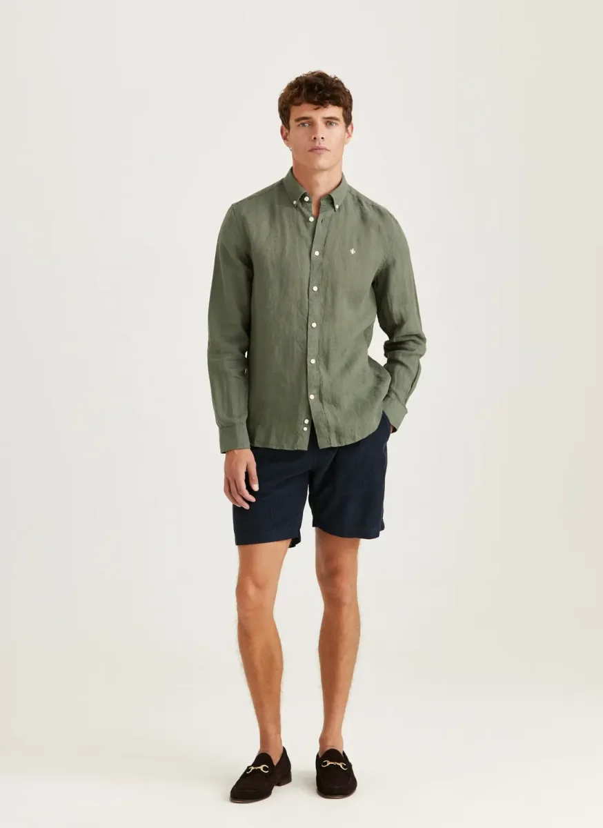 Douglas Linen Shirt - Classic Fit - Bild 7