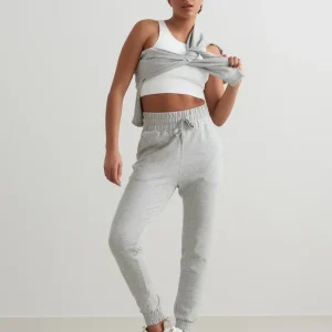 Shadow Grey Light Grey Melange Comfy Sweatpants