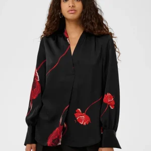 DawnIw V-ringad Blus