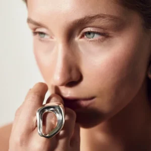 CIA RING SILVER