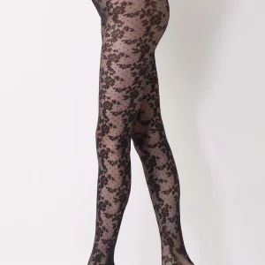 Oroblu sensuella spetsstrumpbyxor 20 svart