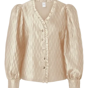 YASRIPPLE V-RINGAD BLUS GULD
