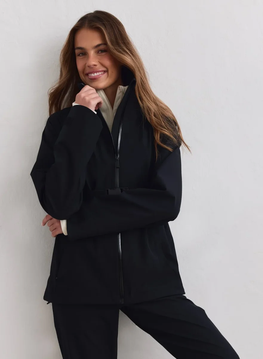 Black 3L Shell Jacket - Bild 3