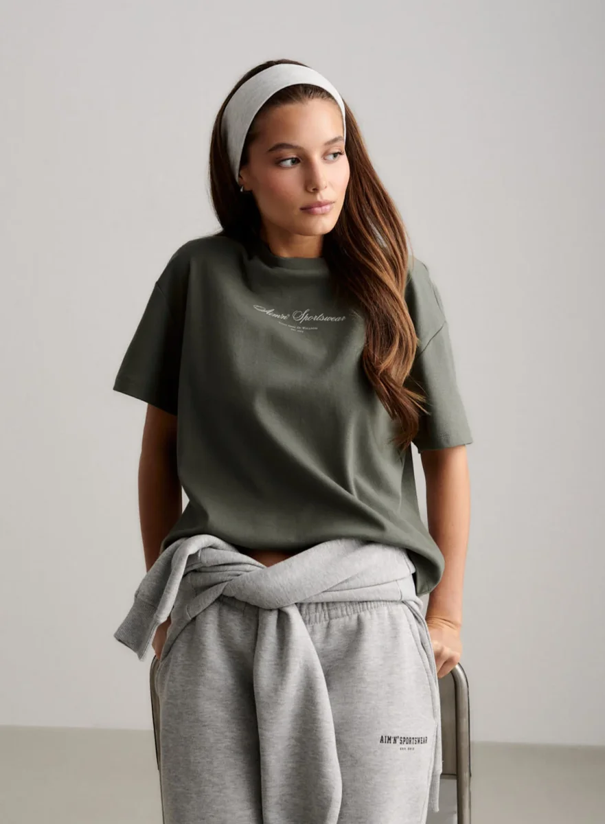 Ivy Script Boxy T-shirt