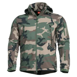 Pentagon Artaxes Woodland Softshelljacka