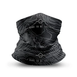 Pentagon Skiron Topographic Map Buff
