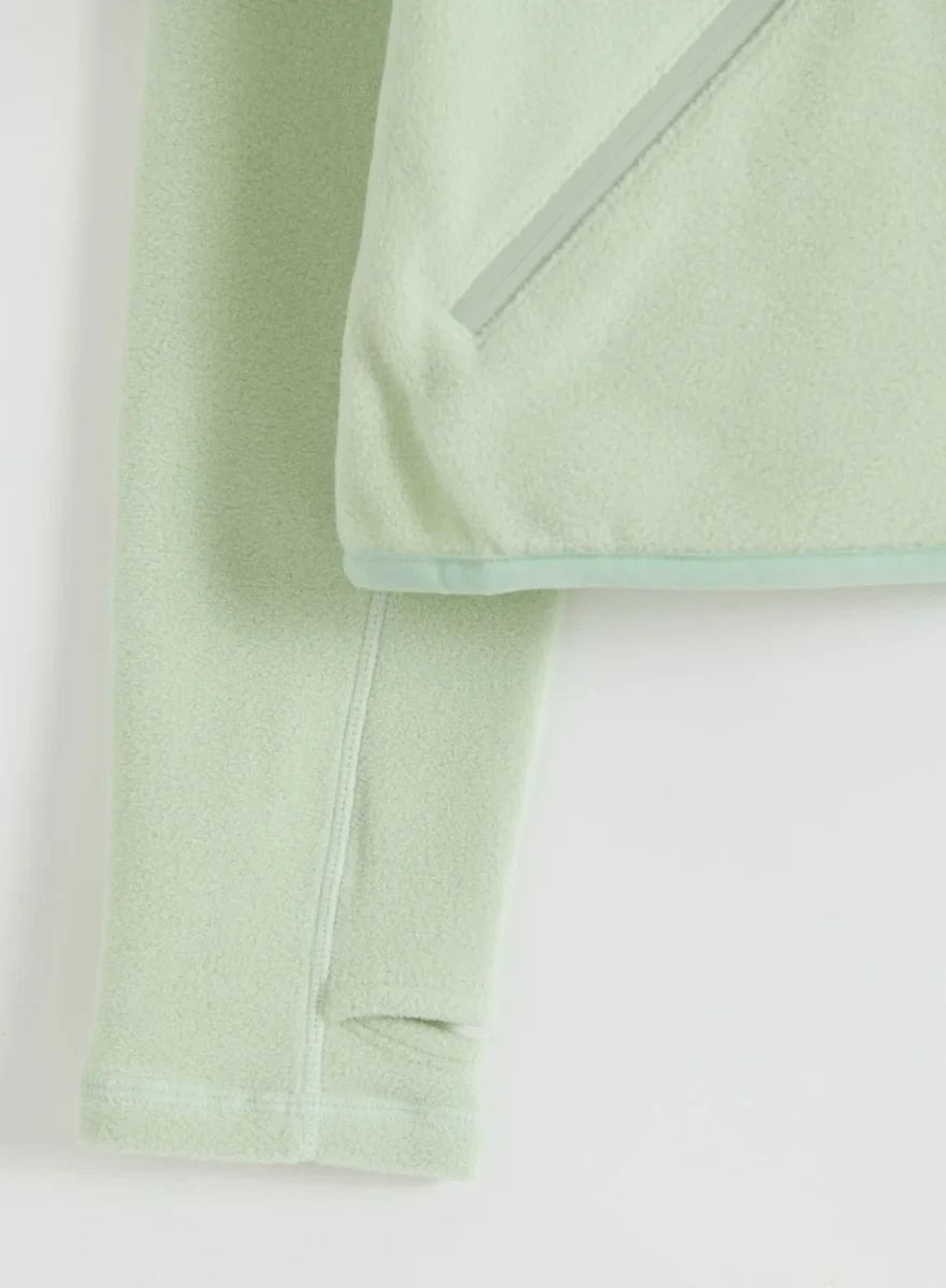 Pistachio Stretch Fleece Zip Jacket - Bild 7