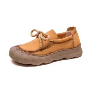 AIYUQI Genuine Leather Women's Sneakers - Non-Slip German Style Trainers