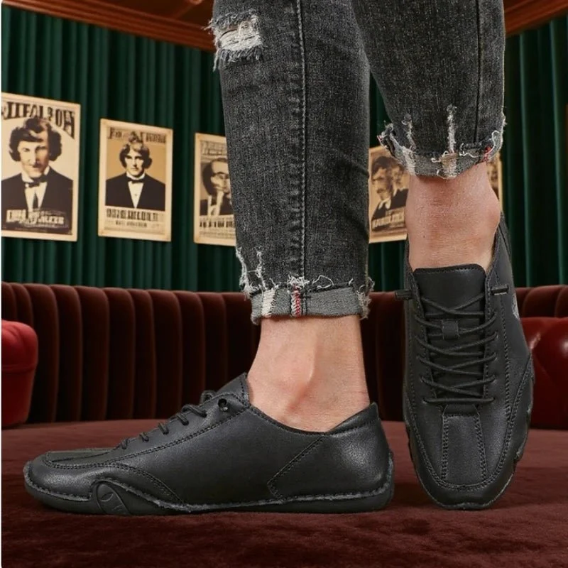 Men's Lightweight Ankle Boots for Casual Walking and Driving - Bild 4