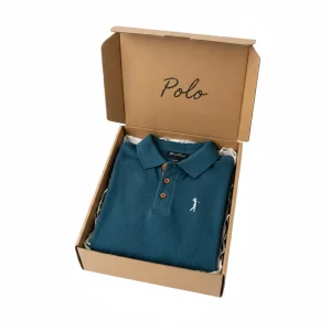 Elevate Your Style with Our Classic Men's Polo Shirt - Premium Cotton Knit & Golf Embroidery