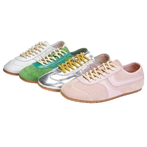 Korean Autumn Women's Shoes in Dreamy Colors with Breathable Design