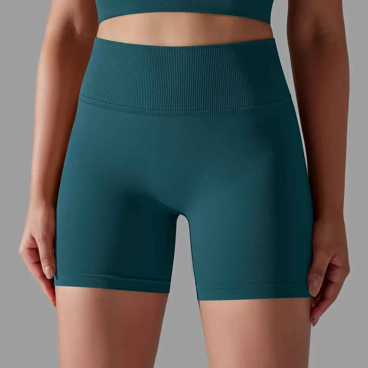 High Waist Yoga Shorts for Women - Lift & Sculpt Fitness Butt Sportswear - Bild 2