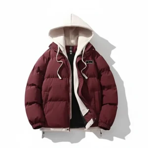 Y2K Harajuku Vintage Jacket - Korean Style Patch Fake Two-Piece Design