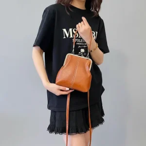 Versatile Designer Shoulder Bag for Women | Retro PU Leather Handbag