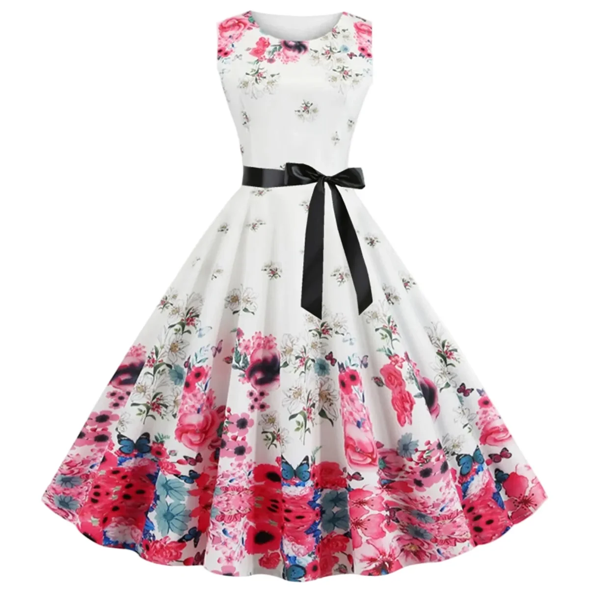 Vintage Floral Cocktail Dress: Elevate Your Style with Timeless Elegance