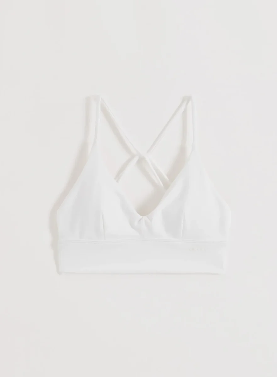 White Sense Strap Bra - Bild 7